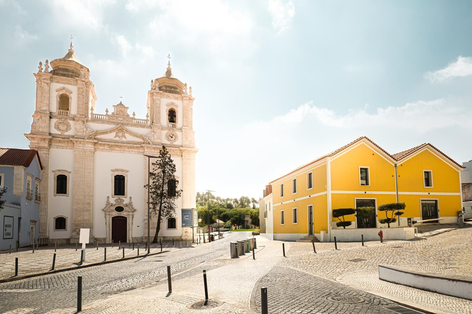 Charming boutique hotel in Leiria, Portugal, with historic architecture and modern amenities. Perfec.
