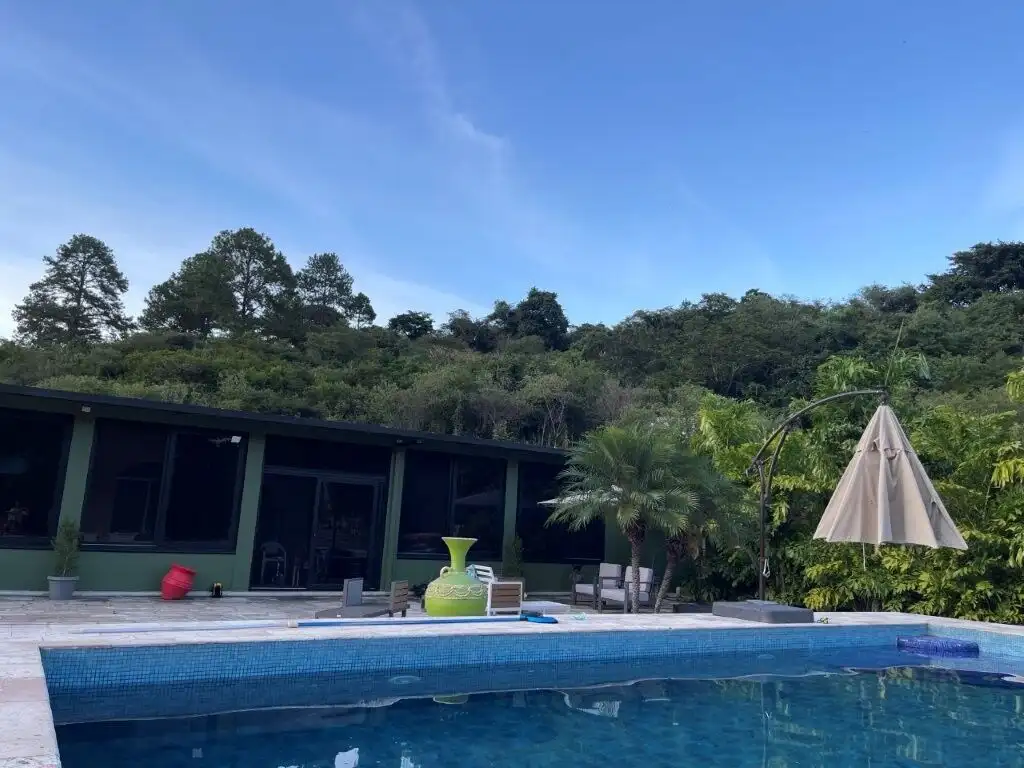 Style villa with pool in La Trinidad.