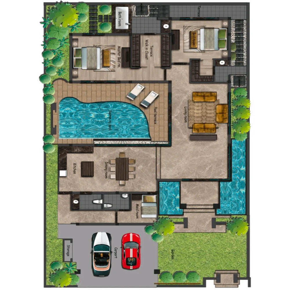 2-Bedroom-Villa