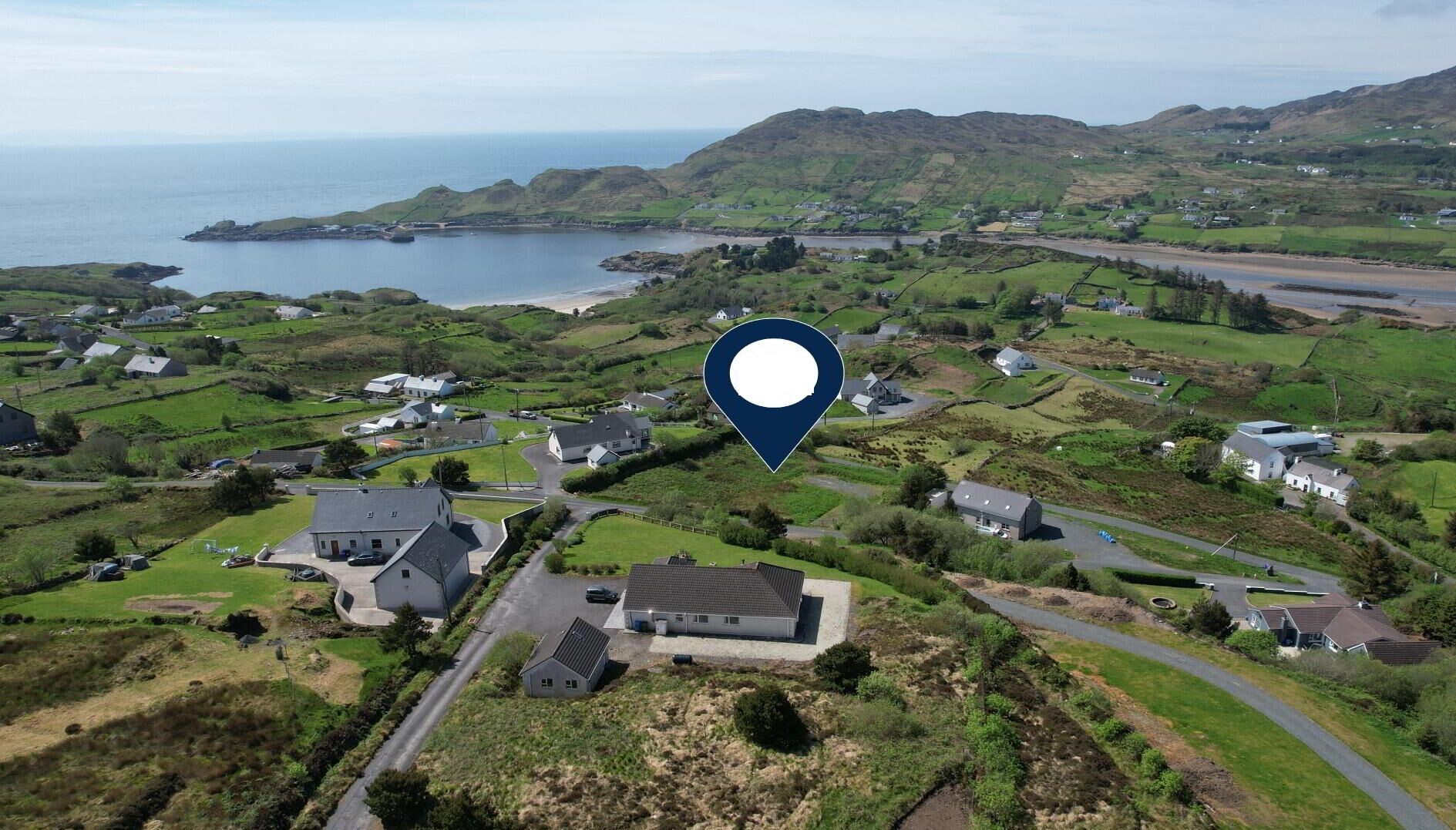 Prime land for sale in Derrylaghan Kilcar County Donegal with scenic views and development potential.