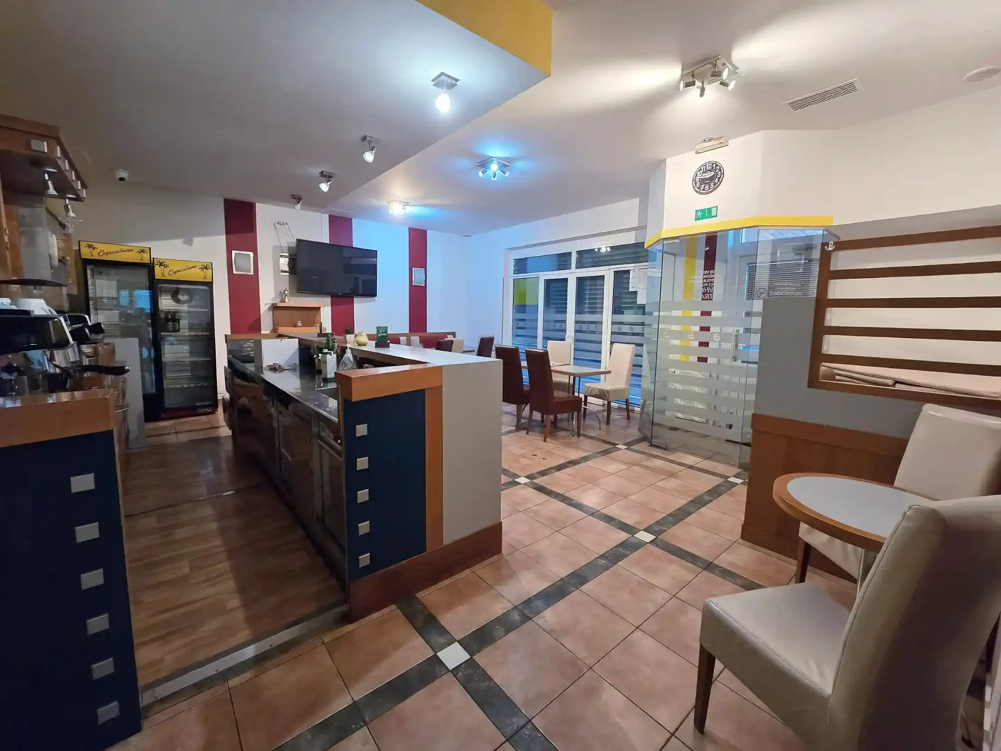 Modern commercial office with open-plan layout in Rogatec. Ideal for businesses seeking a strategic.
