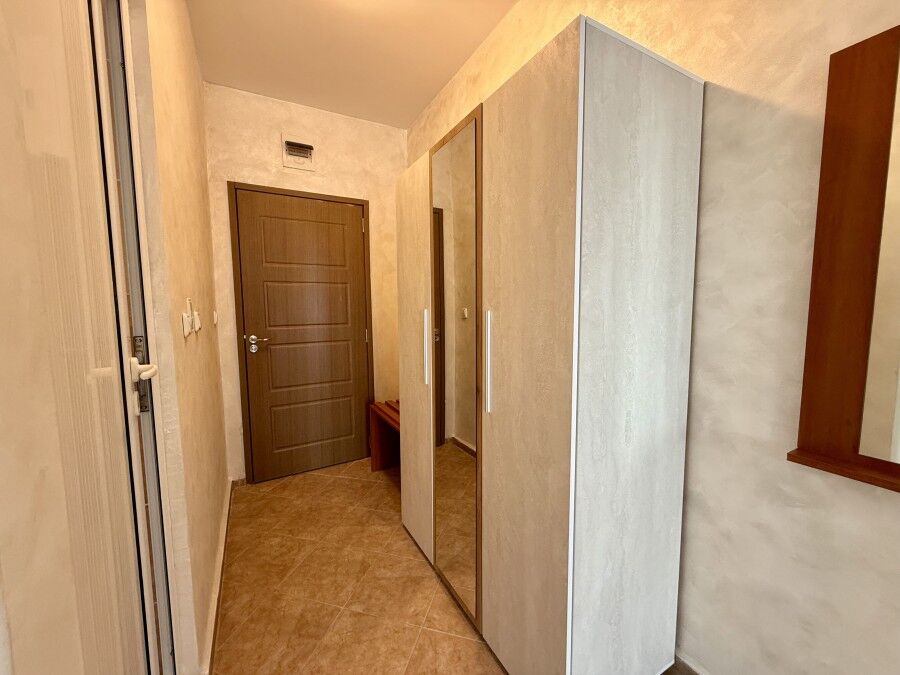 Interior view of a 1-bedroom sea view apartment in Ravda, close to the beach.