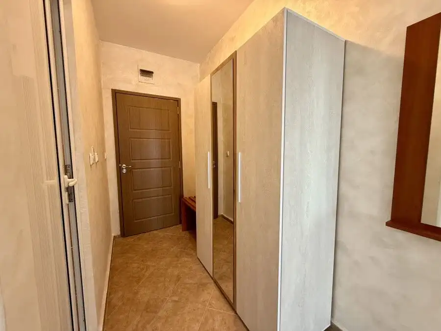 Interior view of a 1-bedroom sea view apartment in Ravda, close to the beach.