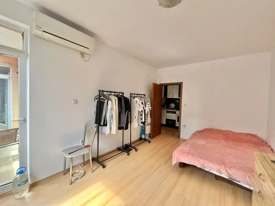 Bright, fully furnished 2-bedroom apartment with modern amenities, located just 3 km from the coast.