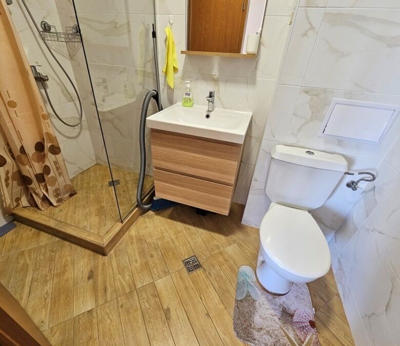 Bright studio apartment near the sea in Sveti Vlas, Bulgaria.