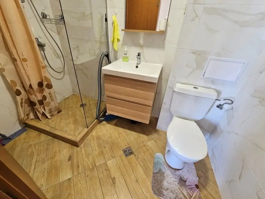 Bright studio apartment near the sea in Sveti Vlas, Bulgaria.