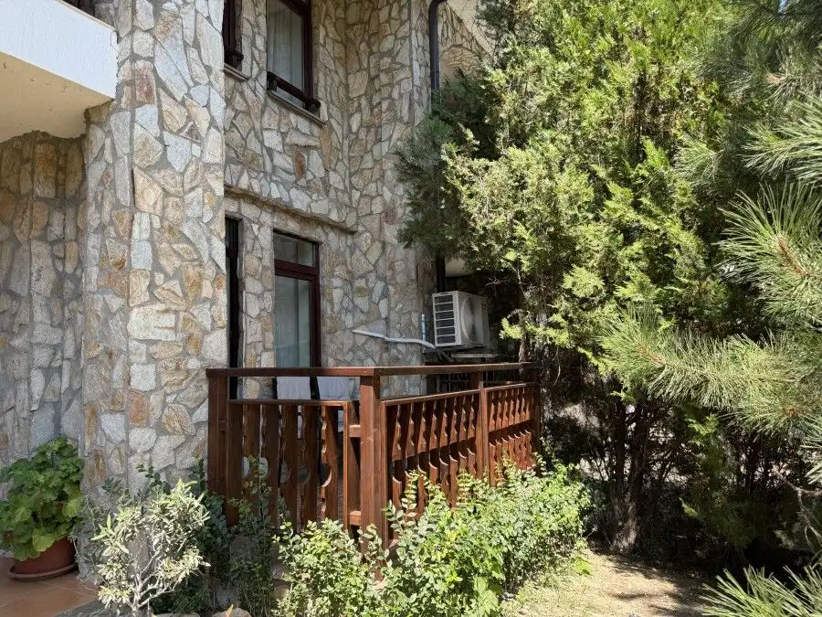 Bright studio apartment near the sea in St. Vlas, Bulgaria.