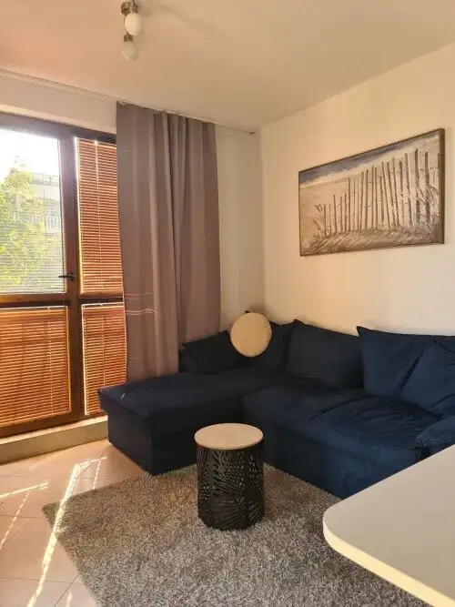 Modern 2-bedroom furnished apartment with stylish decor in Cascadas Family Resort, Sunny Beach.