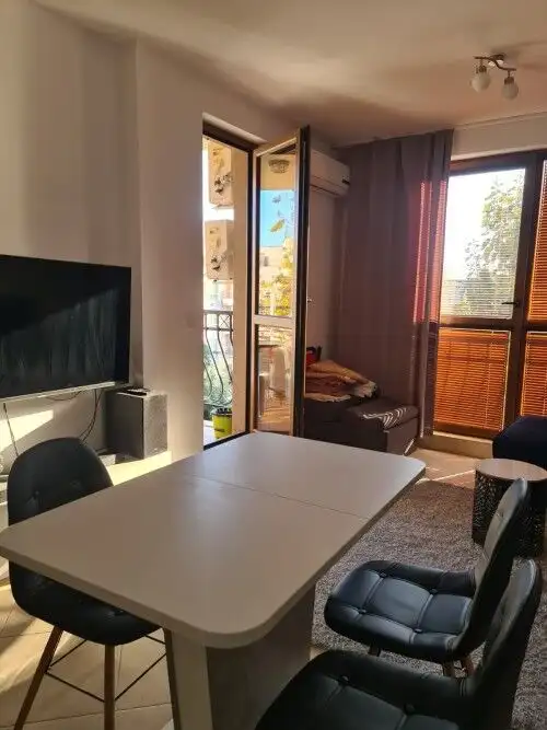 Furnished 2-bedroom apartment in Cascadas Family Resort, Sunny Beach, with balcony and modern amenit.