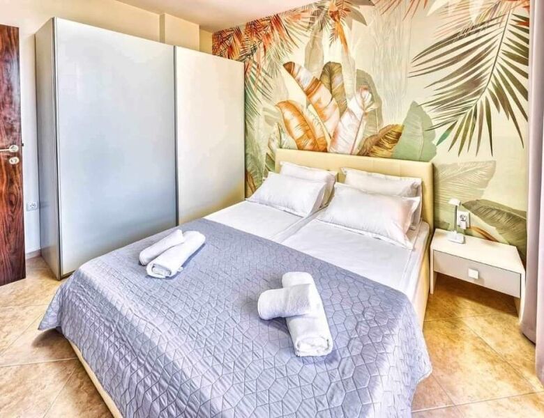 Modern 2-bedroom furnished apartment in Cascadas Family Resort, Sunny Beach.