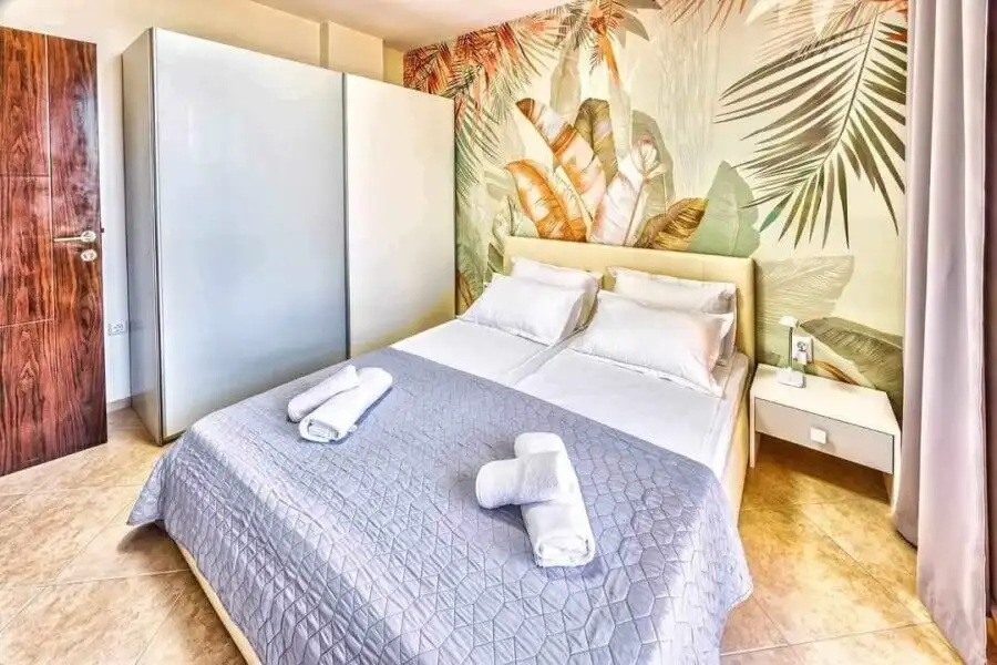 Modern 2-bedroom furnished apartment in Cascadas Family Resort, Sunny Beach.