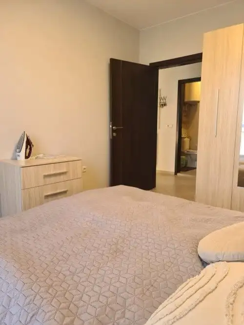 Furnished 2-bedroom apartment in Cascadas Family Resort, Sunny Beach, with modern amenities and spac.