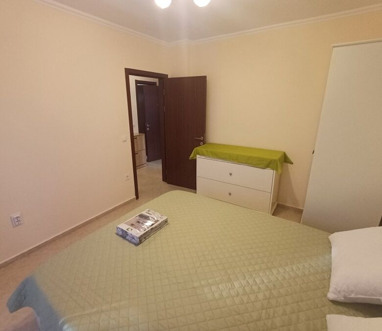 Apartment with pool view in Cascadas Family Resort, Sunny Beach.