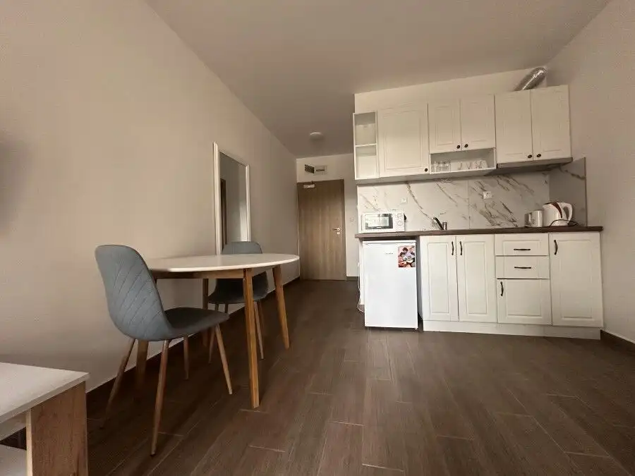 Studio apartment with new furniture, 40 sq.m., in Cascadas Family Resort.
