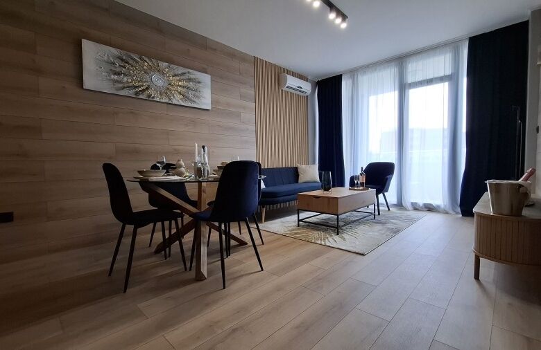 Modern apartment with spacious living area in Sunny Beach.