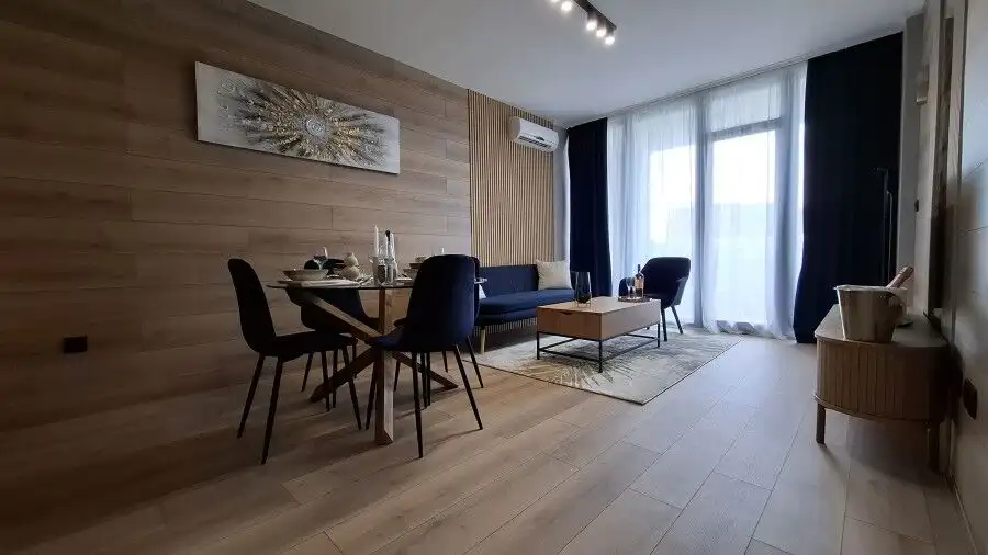 Modern apartment with spacious living area in Sunny Beach.