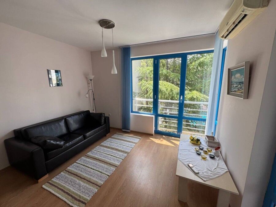 Apartment with sea view and pool access in Sunny Beach's Excelsior complex.