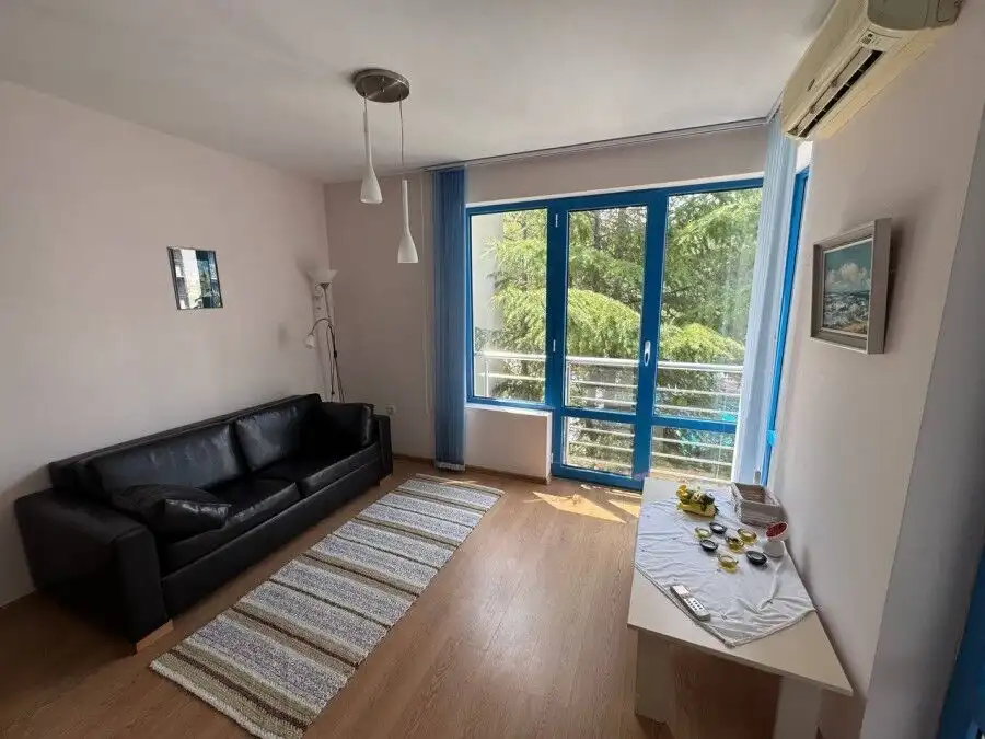 Apartment with sea view and pool access in Sunny Beach's Excelsior complex.