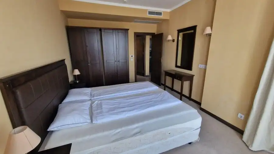 Bright 1-bedroom top floor apartment with city views in Barcelo Royal Beach, Sunny Beach, Bulgaria.