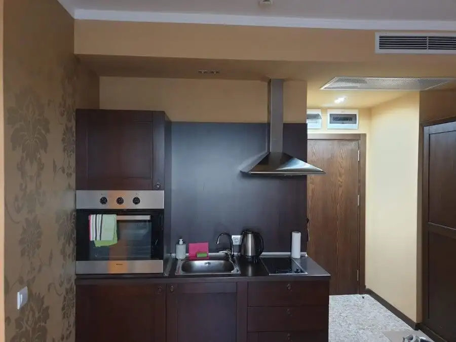 Cozy 1-bedroom top floor apartment with city views in Barcelo Royal Beach, Sunny Beach, Bulgaria.