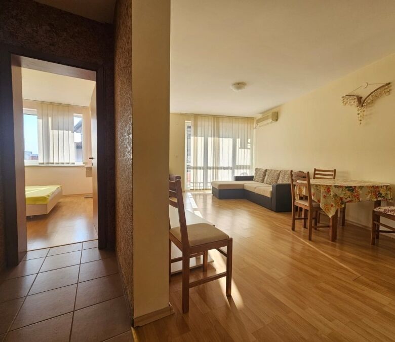 Bright 1-bedroom apartment with sea views in Privilege Fort, Elenite Resort.