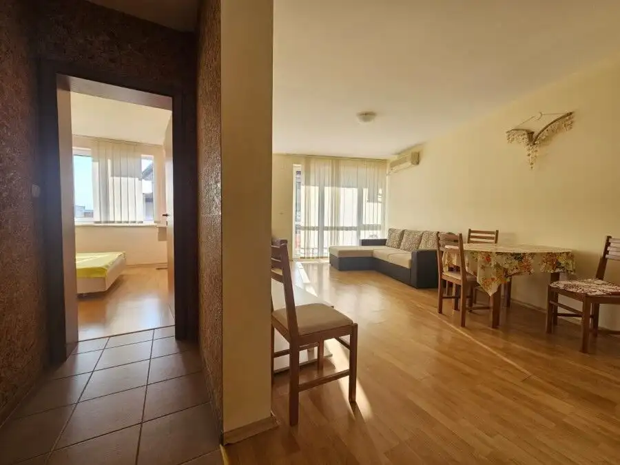 Bright 1-bedroom apartment with sea views in Privilege Fort, Elenite Resort.