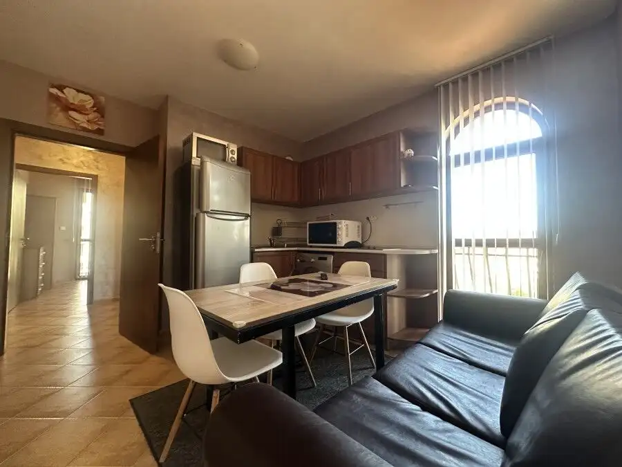 Bright 3-bedroom apartment with pool views at Cascadas Family Resort, Sunny Beach. Modern living spa.