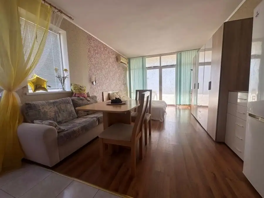 Pool view studio apartment in Semiramida Gardens, Sunny Beach.