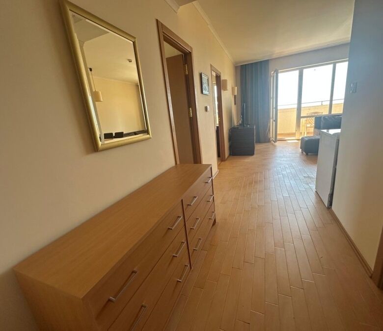 Beachfront apartment with panoramic sea views in Majestic, Sunny Beach, Bulgaria.