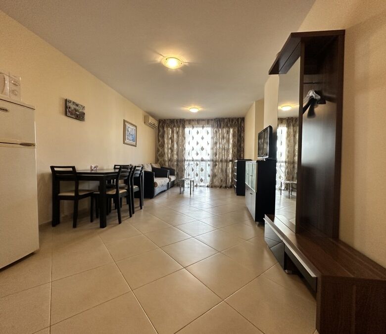Spacious 1-bedroom apartment in Kalia, Sunny Beach, 250m from the sea.