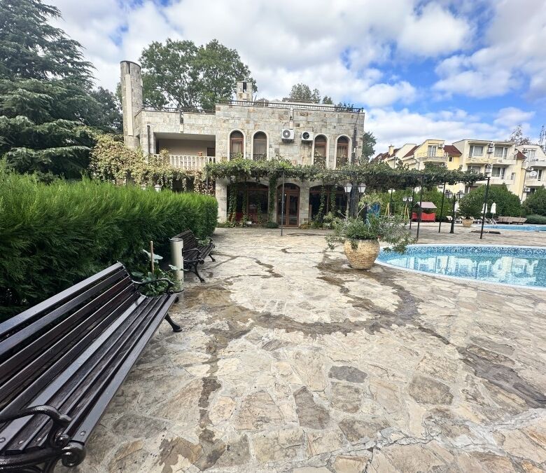 Luxury villa with pool in Sunny Beach, Bulgaria.