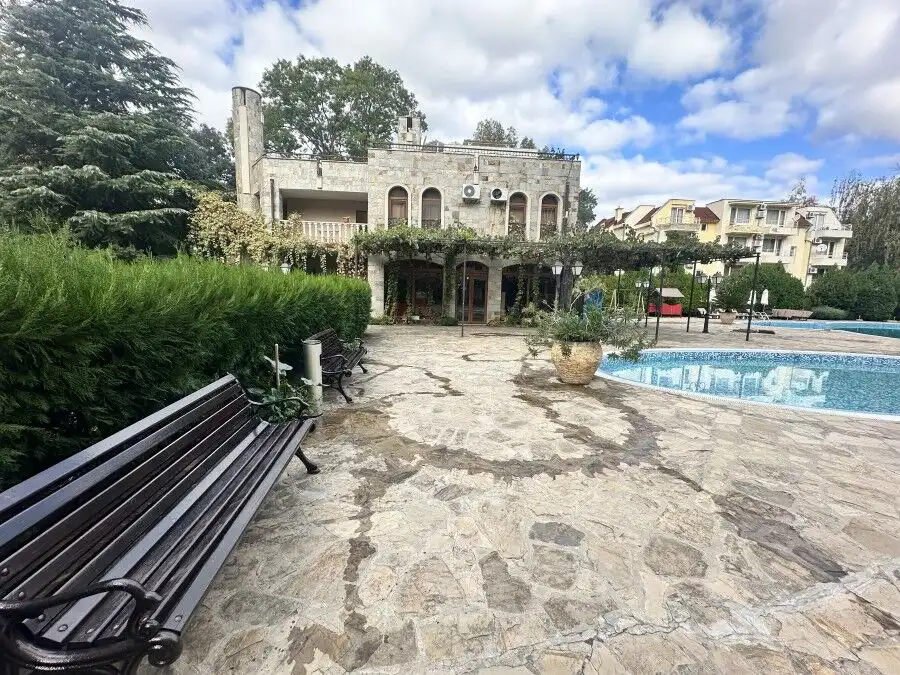 Luxury villa with pool in Sunny Beach, Bulgaria.