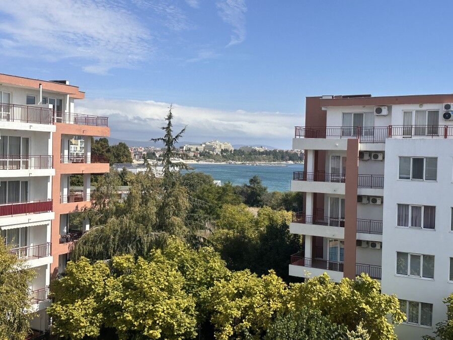 Sea View 1-Bed Apartment in Riviera Fort Ravda Sea view 1-bedroom apartment in Riviera Fort Ravda, first line, 78 sq.m., with balcony overlooking t.