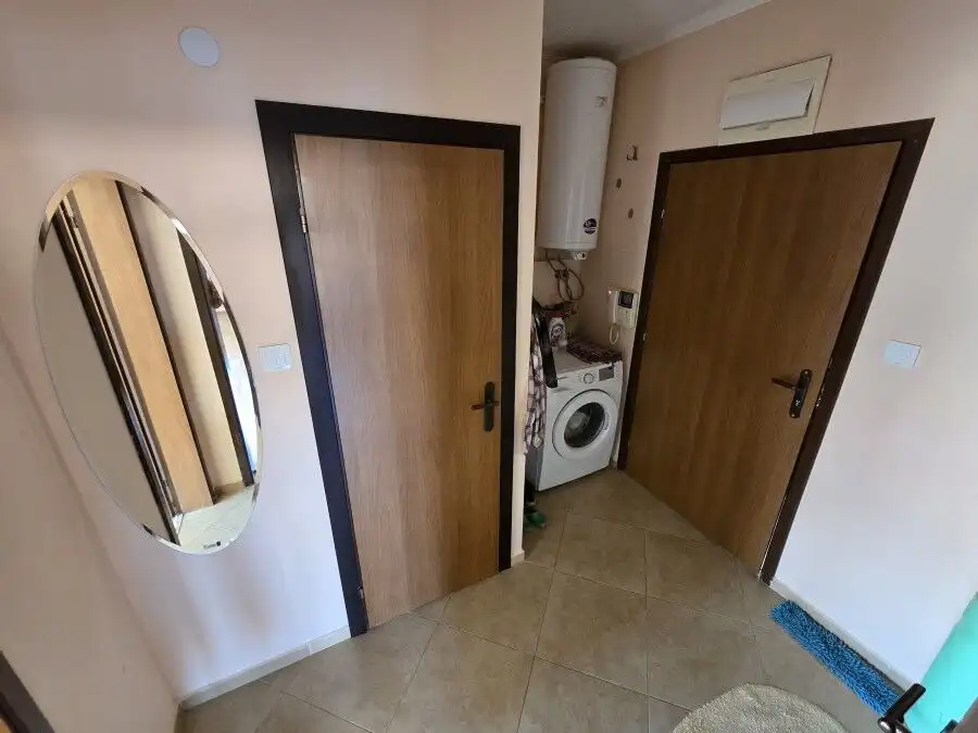 Bright 1-bedroom apartment in Ravda, close to the beach, with modern amenities and compact living sp.