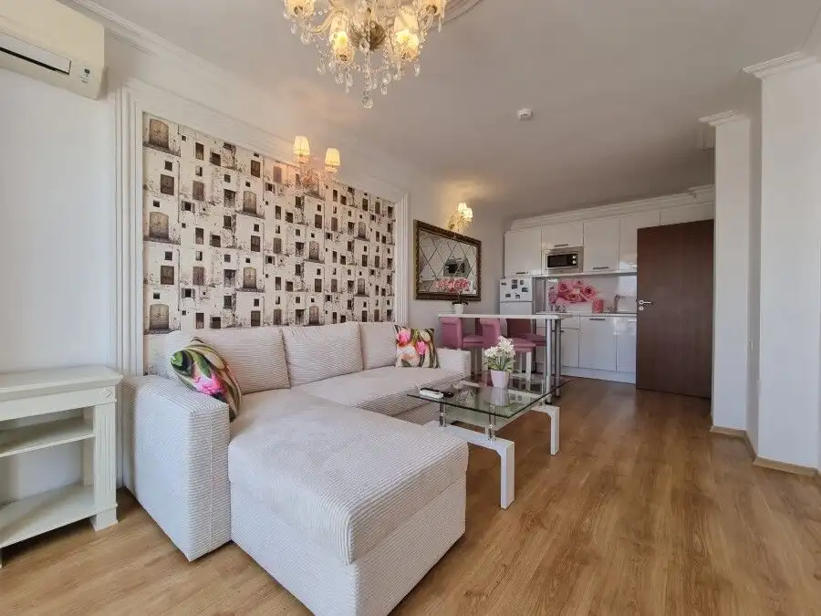 Top floor apartment in Sunny Beach with large terrace and panoramic views, 68 sq.m., in Sweet Homes.