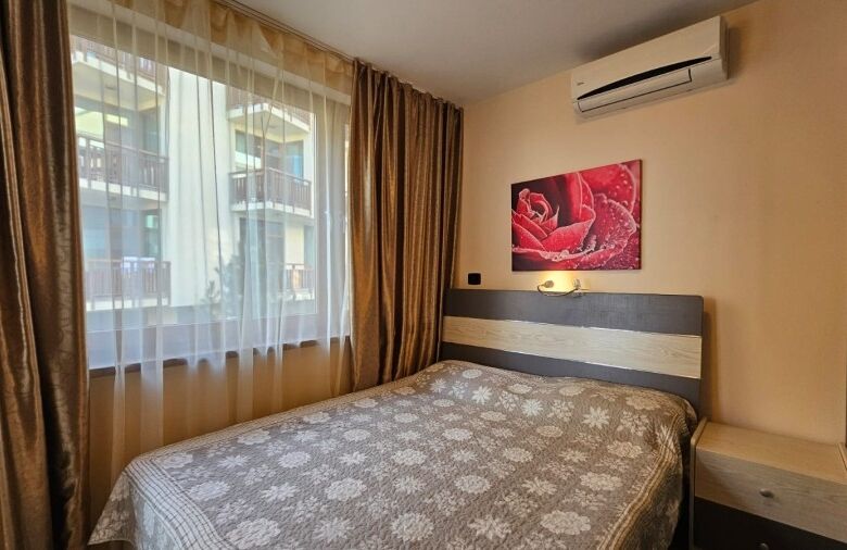 Sea view 1-bedroom apartment in Sveti Vlas, Garden of Eden, 53 sq.m.