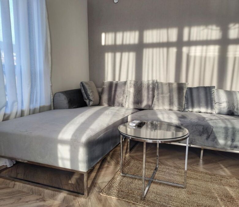 Sea view 1-bedroom apartment near the beach in Sveti Vlas, Bulgaria. 50 sq.m. property with balcony.