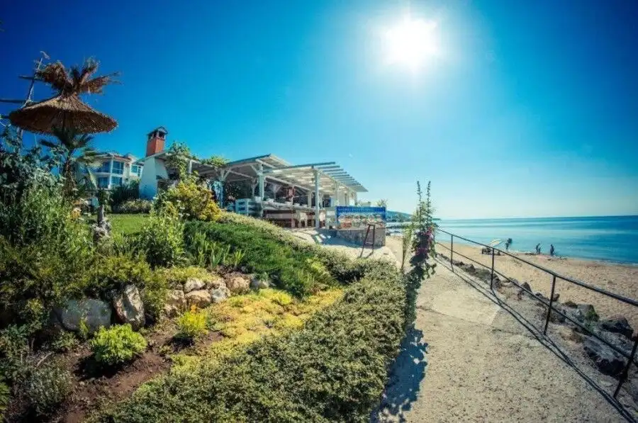 Beautiful sea view apartment near the beach in Sveti Vlas, Bulgaria, with stunning ocean scenery and.