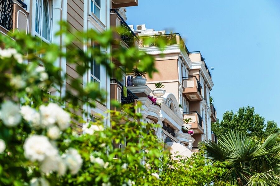 Furnished studio apartment in Dawn Park Deluxe, Sunny Beach Furnished studio apartment, 29 sq.m., located in Dawn Park Deluxe spa complex in Sunny Beach.