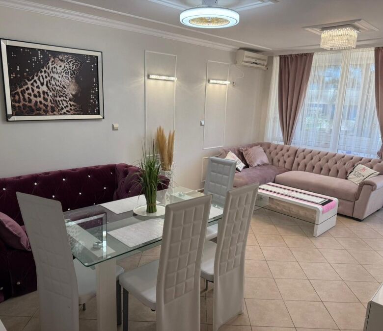 Apartment interior with modern furnishings in Kuban, Sunny Beach.