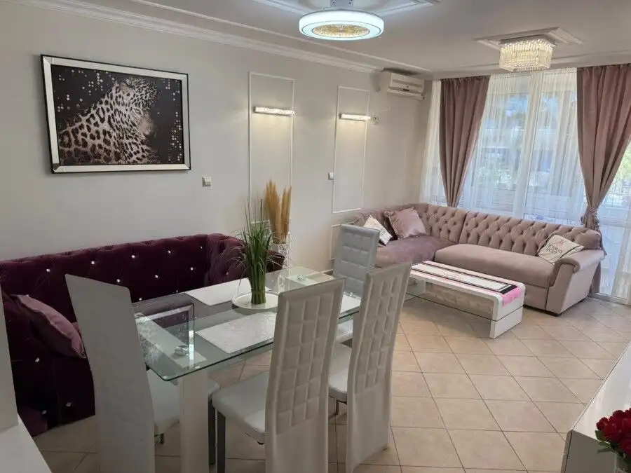 Apartment interior with modern furnishings in Kuban, Sunny Beach.