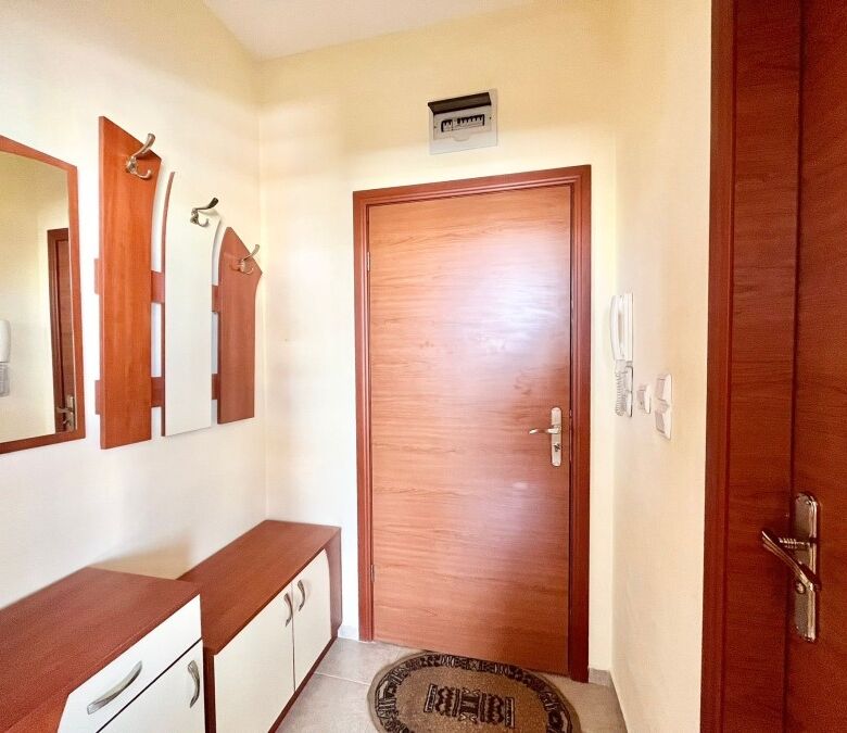 Bright studio apartment in Karolina Spa, Sunny Beach, offering 52 sq.m. of comfortable living space.