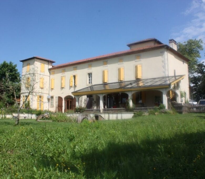 Chateau de Montcru with 12 bedrooms in Allières Ariège, ideal for luxury living or investment.