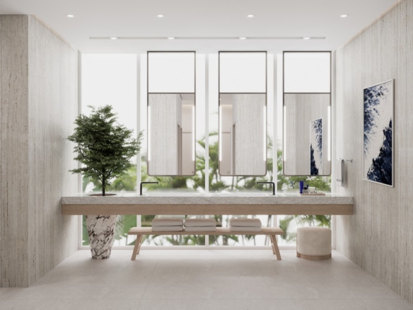 Art Bay changing room