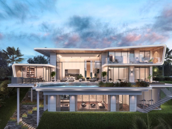 Ayana Luxury Villas Type C Exterior 03