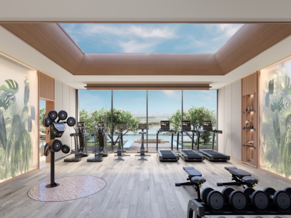 Belgrove Residences fitnes studio