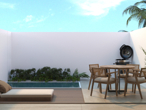 Bocana Garden Pool Studio 36