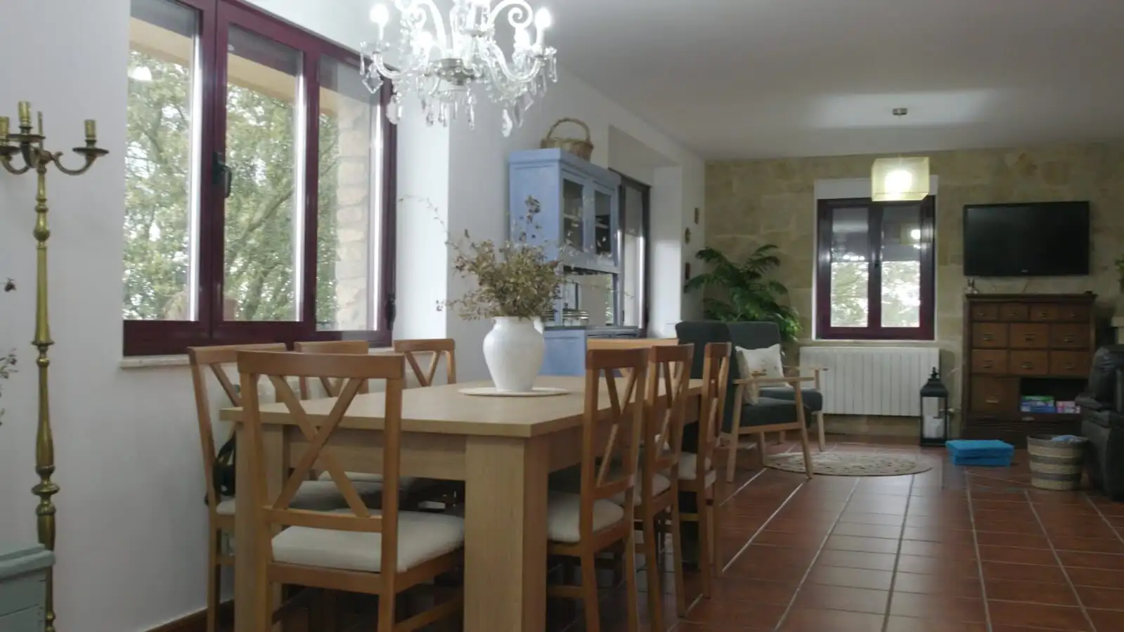 Charming stone house with private woodland in Salamanca, offering a peaceful rural retreat with spac.
