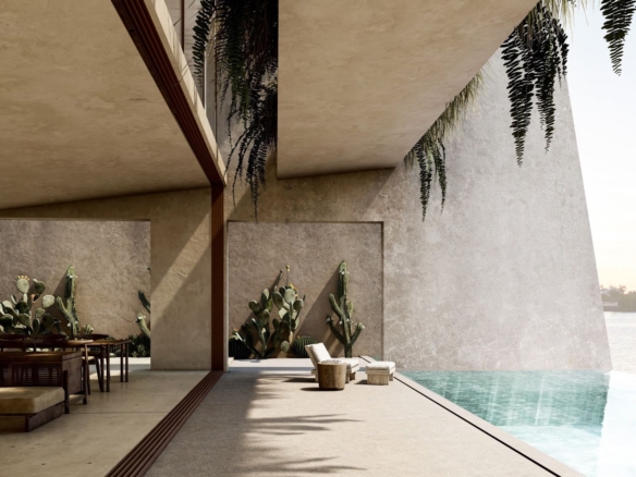 IWA interior render villa 1 VILLA 1