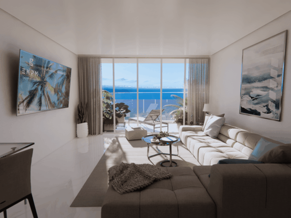 Ikonic Tower Renders Living Room 11